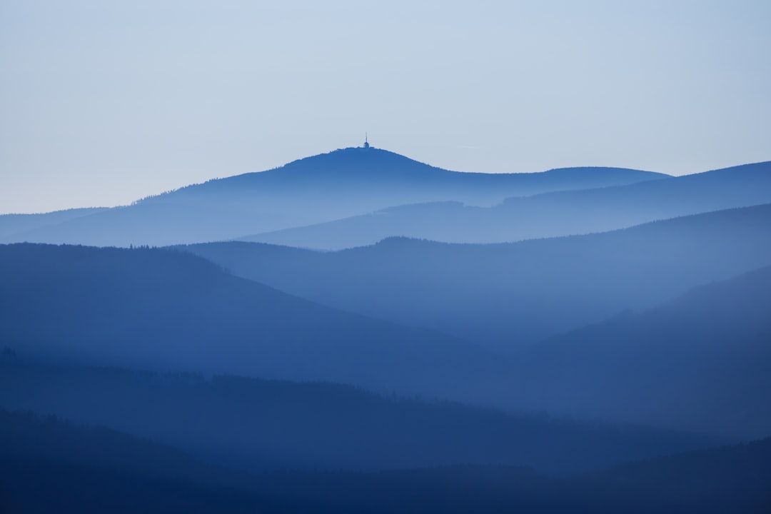 black mountain under white sky during daytime