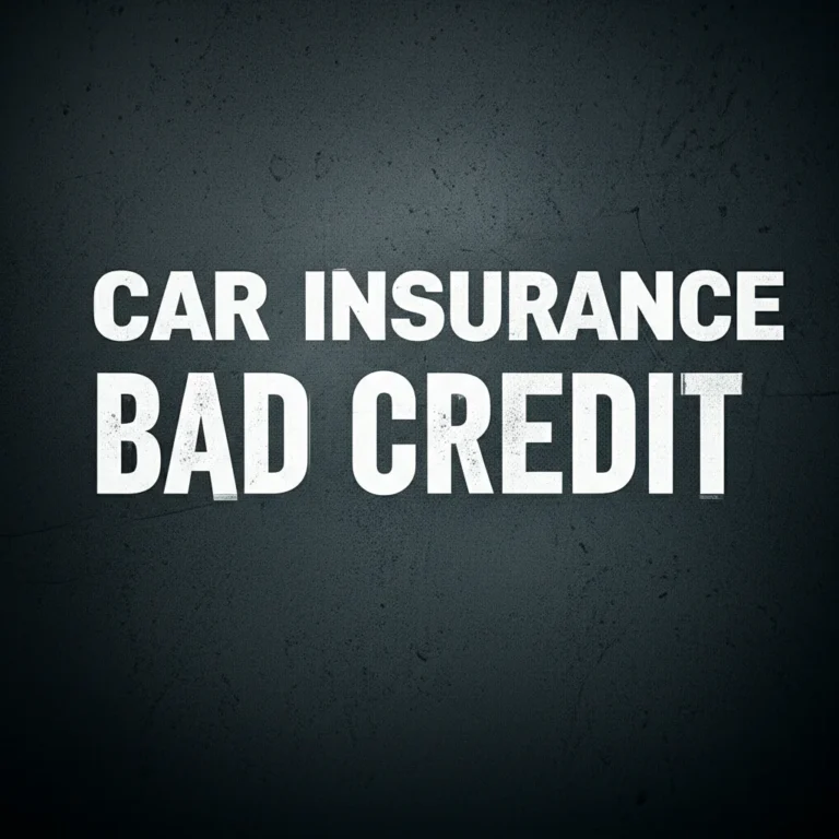 Featured image for Can I Get Car Insurance with a Bad Credit Score 10 Tips for 2025