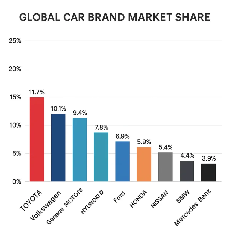 Featured image for Global Car Brand Market Share Showdown Who Rules the Road in 2026