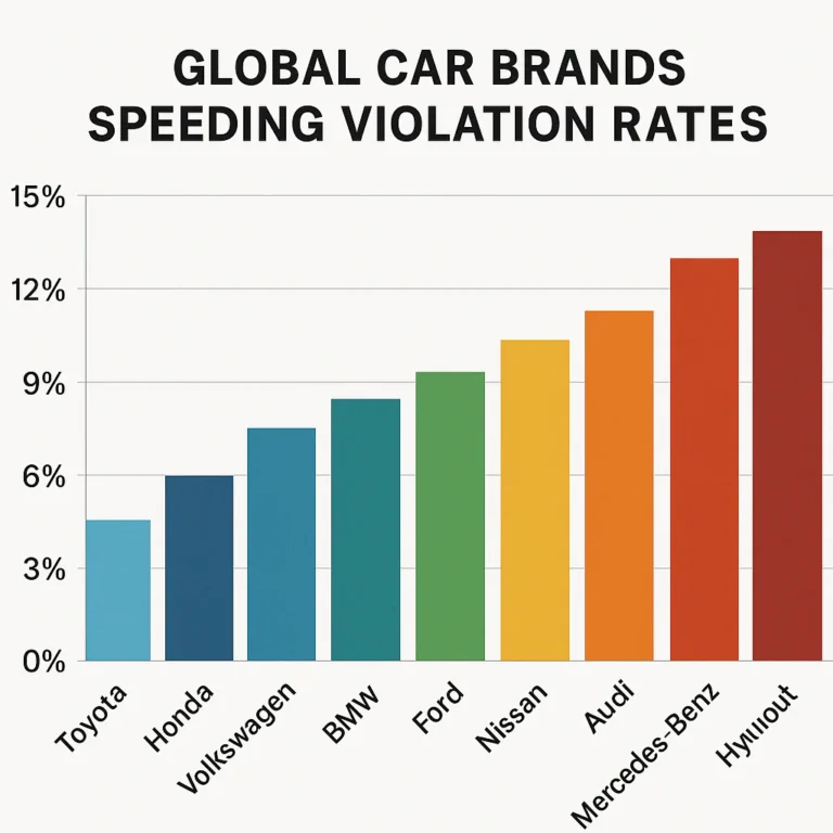 Featured image for Global Speed Trap Top Car Brands Violation Rates 2026